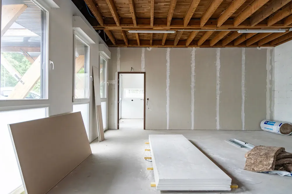 travaux de placo