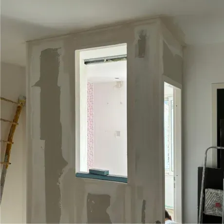 Travaux de plâtrerie BJ2 Peinture avant 2